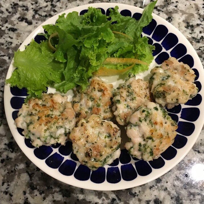 胸肉の青のりチキン